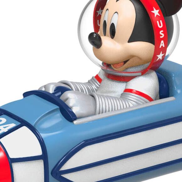 Hallmark Keepsake 2024 Disney Mickey Mouse Space Mountain Christmas Ornament - Picture 5 of 10